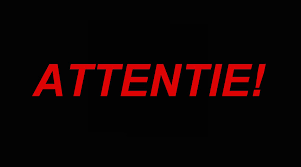 Géén trainingen vrijdag 27 juni