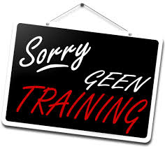 Geen training Basketball Stars