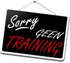 Geen training op vrijdag 13 oktober vanaf 19:00u