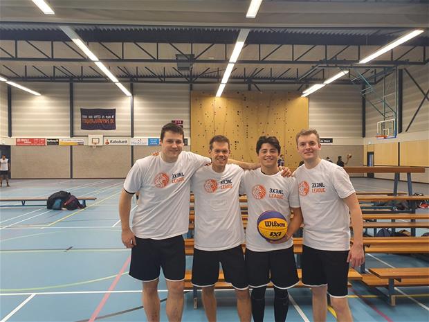Heren Tracks winnen ook hun tweede 3x3 toernooi!
